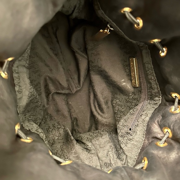 YSL Small Black Leather Fringe - Picture 5 of 8